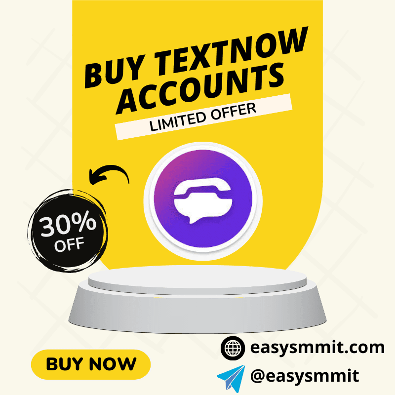 Buy TextNow Accounts